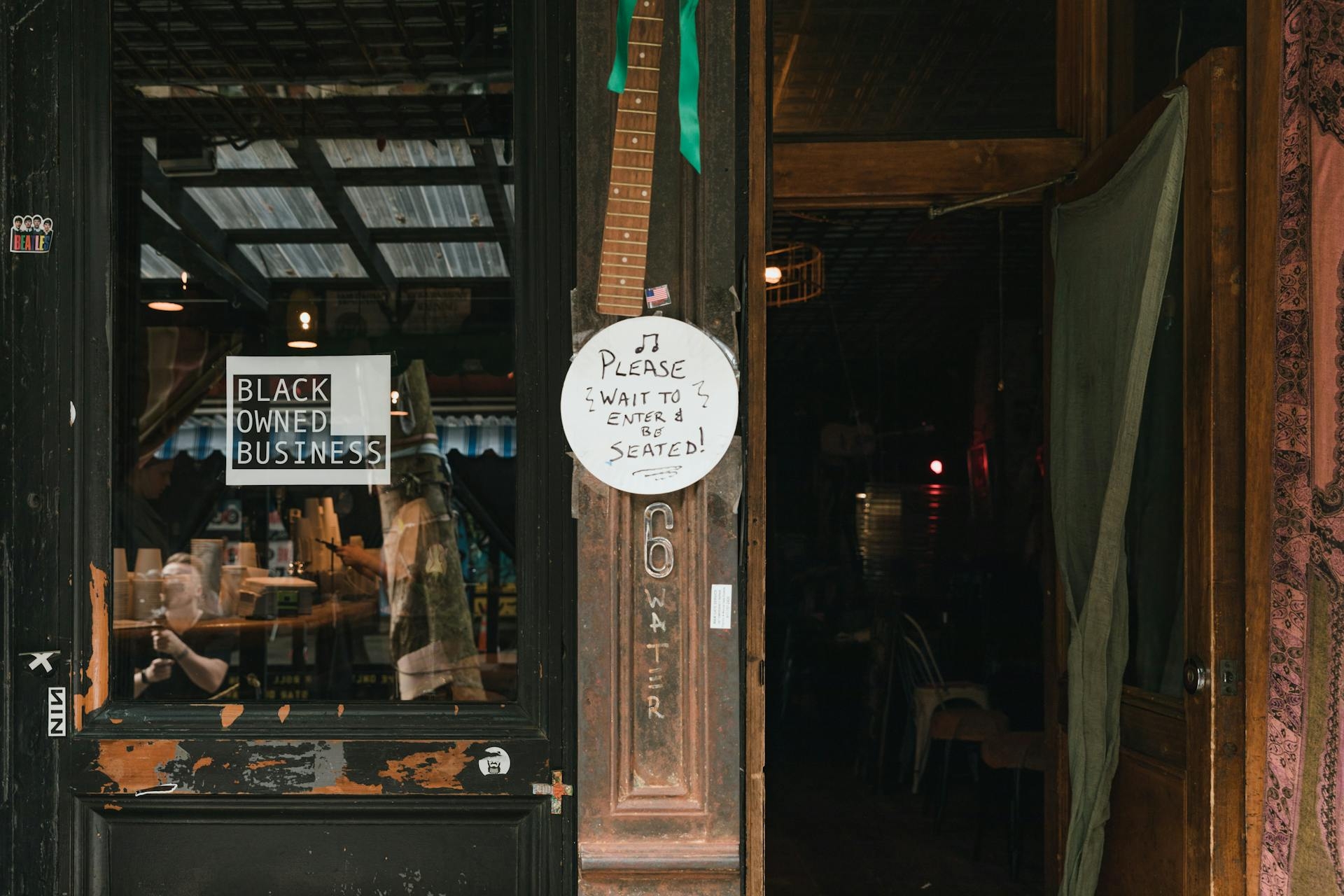 Black Owned Business Sign