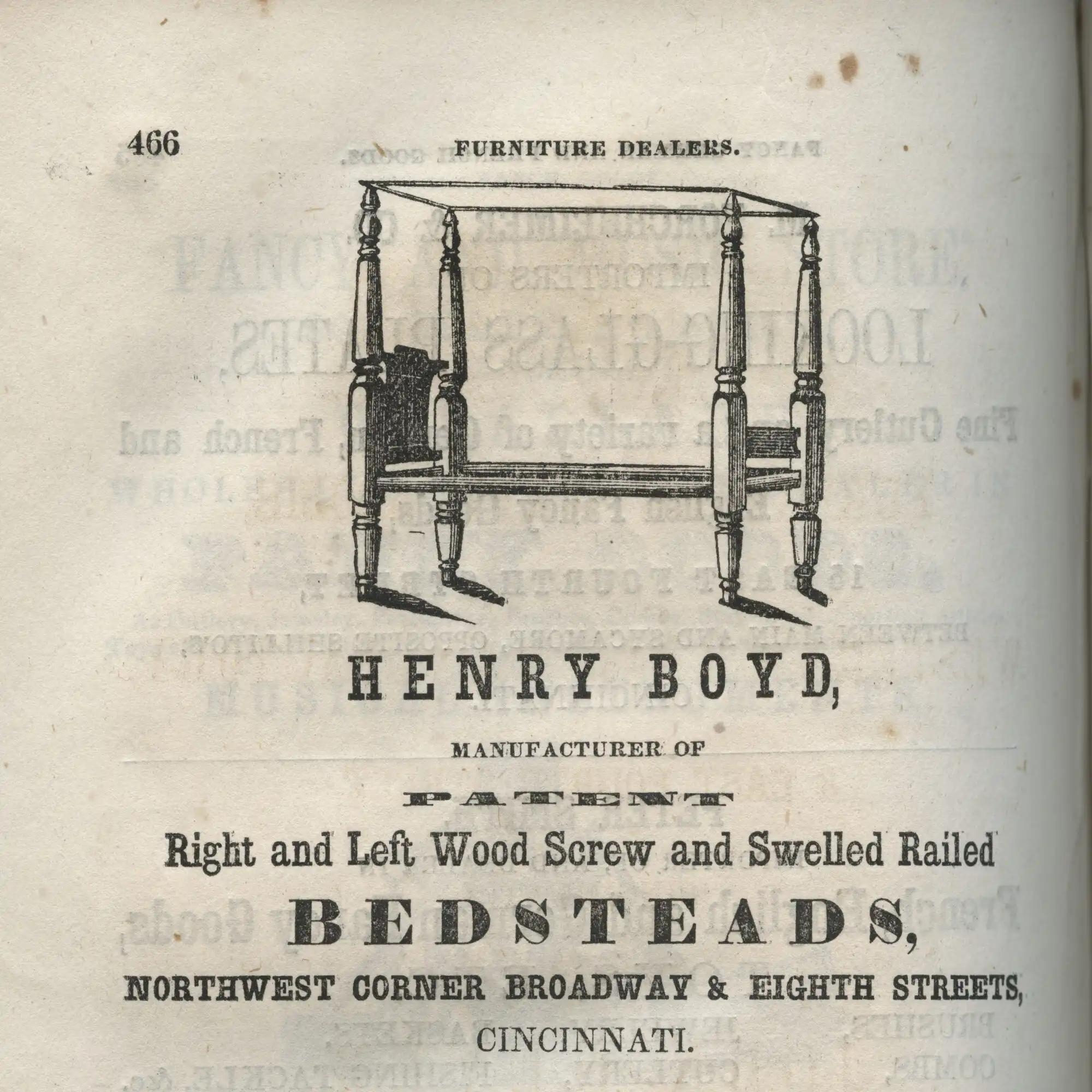 Henry Boyd: The Trailblazing Entrepreneur Behind Cincinnati's Renowned Furniture Legacy